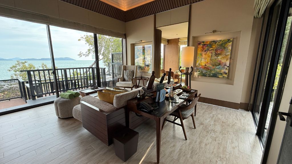 The Ritz Carlton Langkawi Villen Wohnzimmer