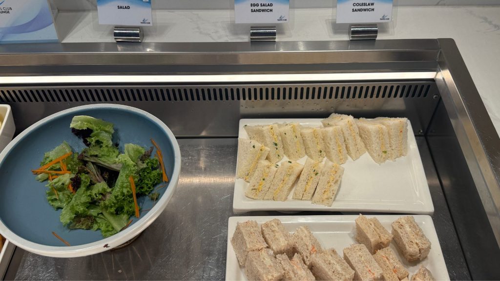 Travel Club Lounge Kota Kinabalu Sandwiches