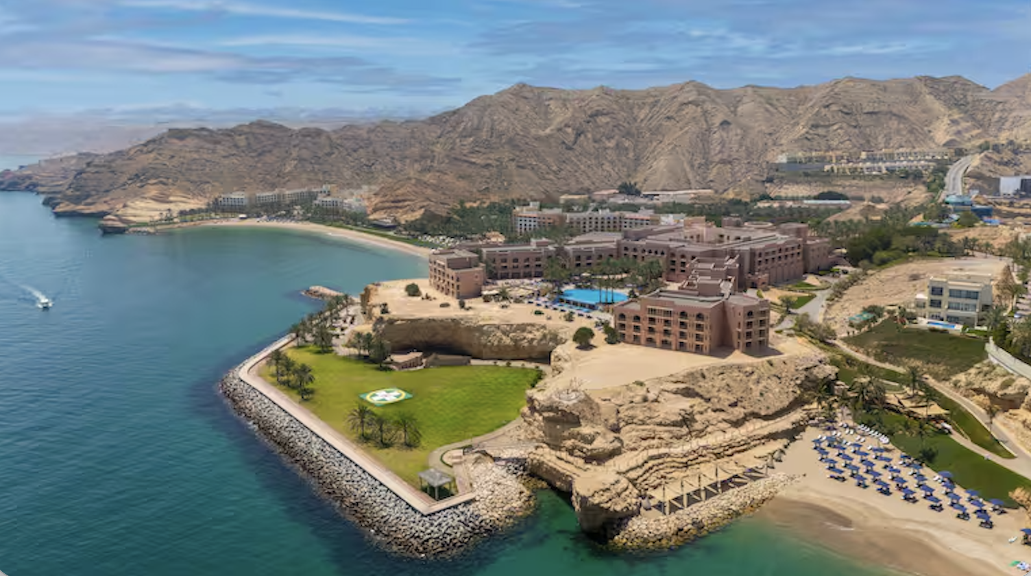 Waldorf Astoria Al Husn Hotel Muscat Aereal View