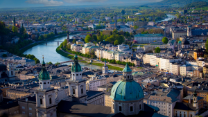 Wien Stadt Ausblick