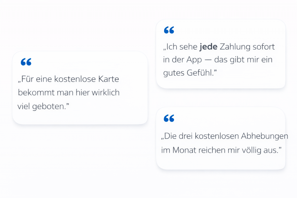 Zitate zur C24 Kreditkarte