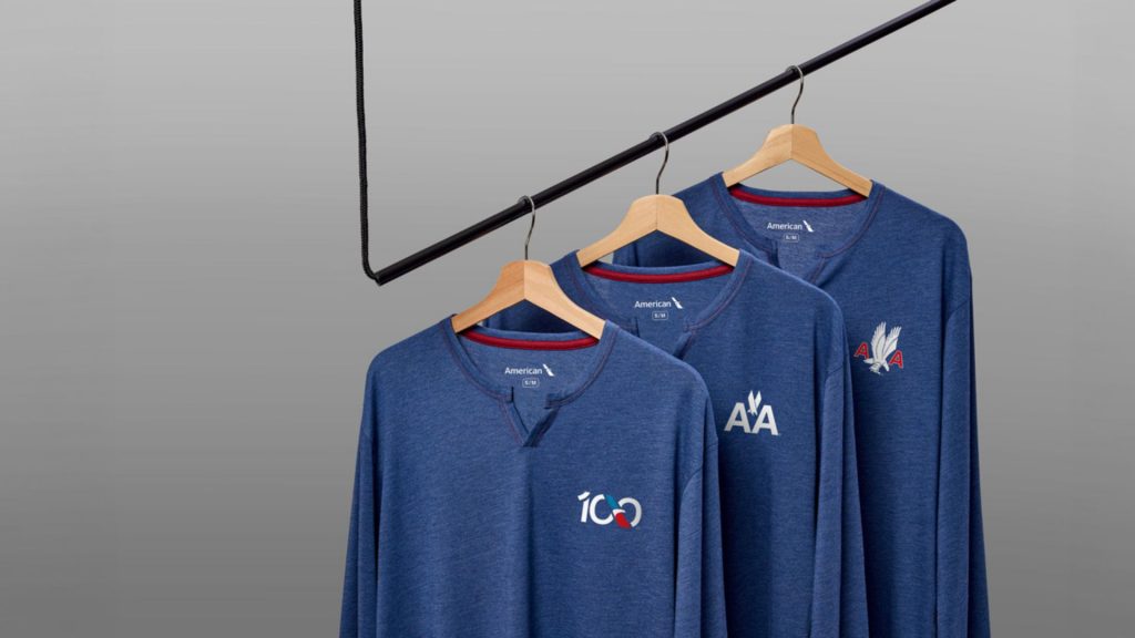 American Airlines Pyjamas 100 Jahre 2