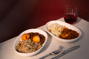 Brussels Airlines Menue