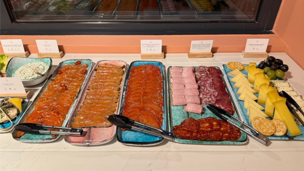 Croisette Beach Hotel Cannes Aufschnitt