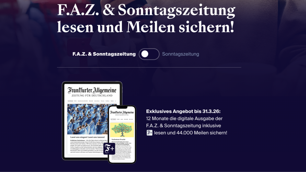 FAZ Abo Meilen Maerz 26