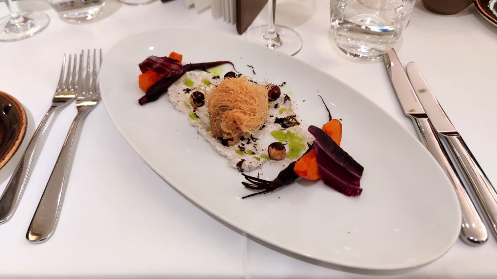 Grand Hyatt Berlin VOX Restaurant Abendessen