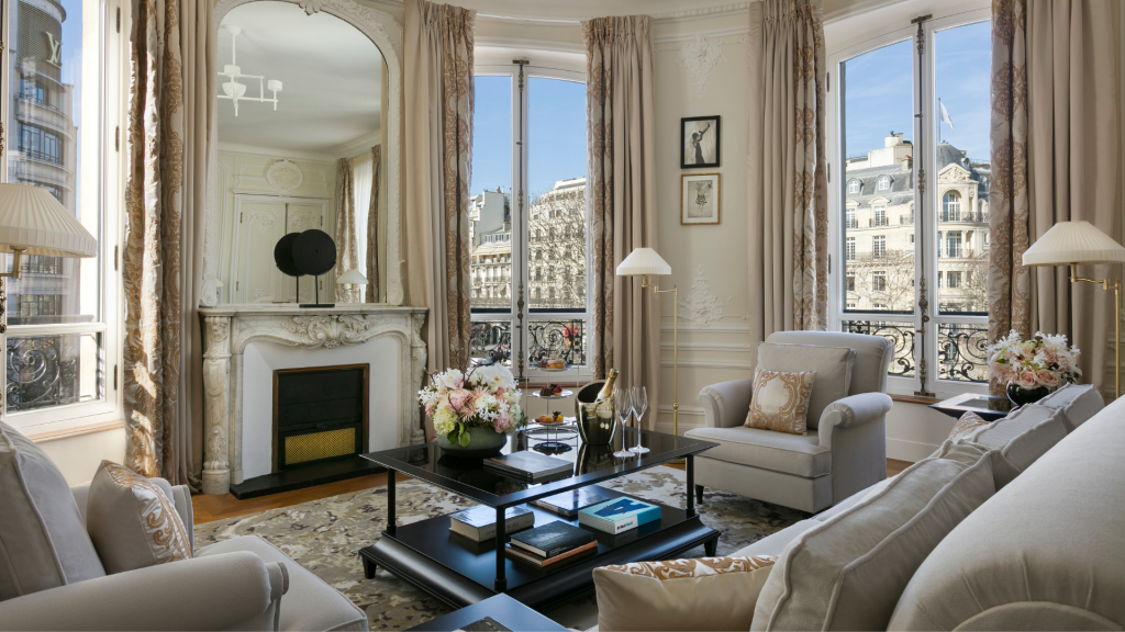 Hotel Barriere Fouquets Paris Arc The Triumph Suite