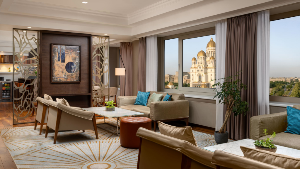 JW Marriott Bukarest Grand Hotel Lobby