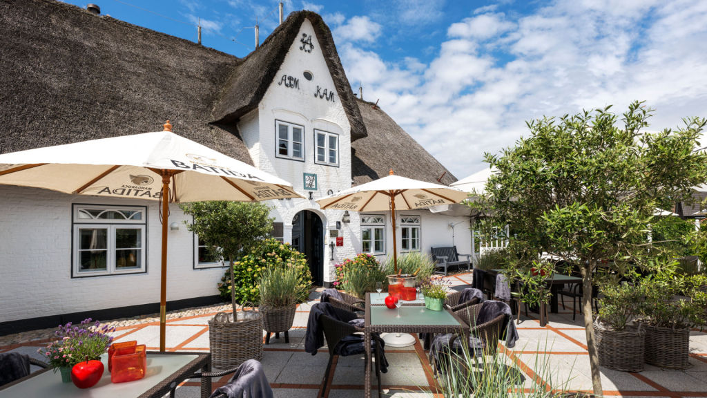 Landhaus Stricker Sylt Hotel Terrasse