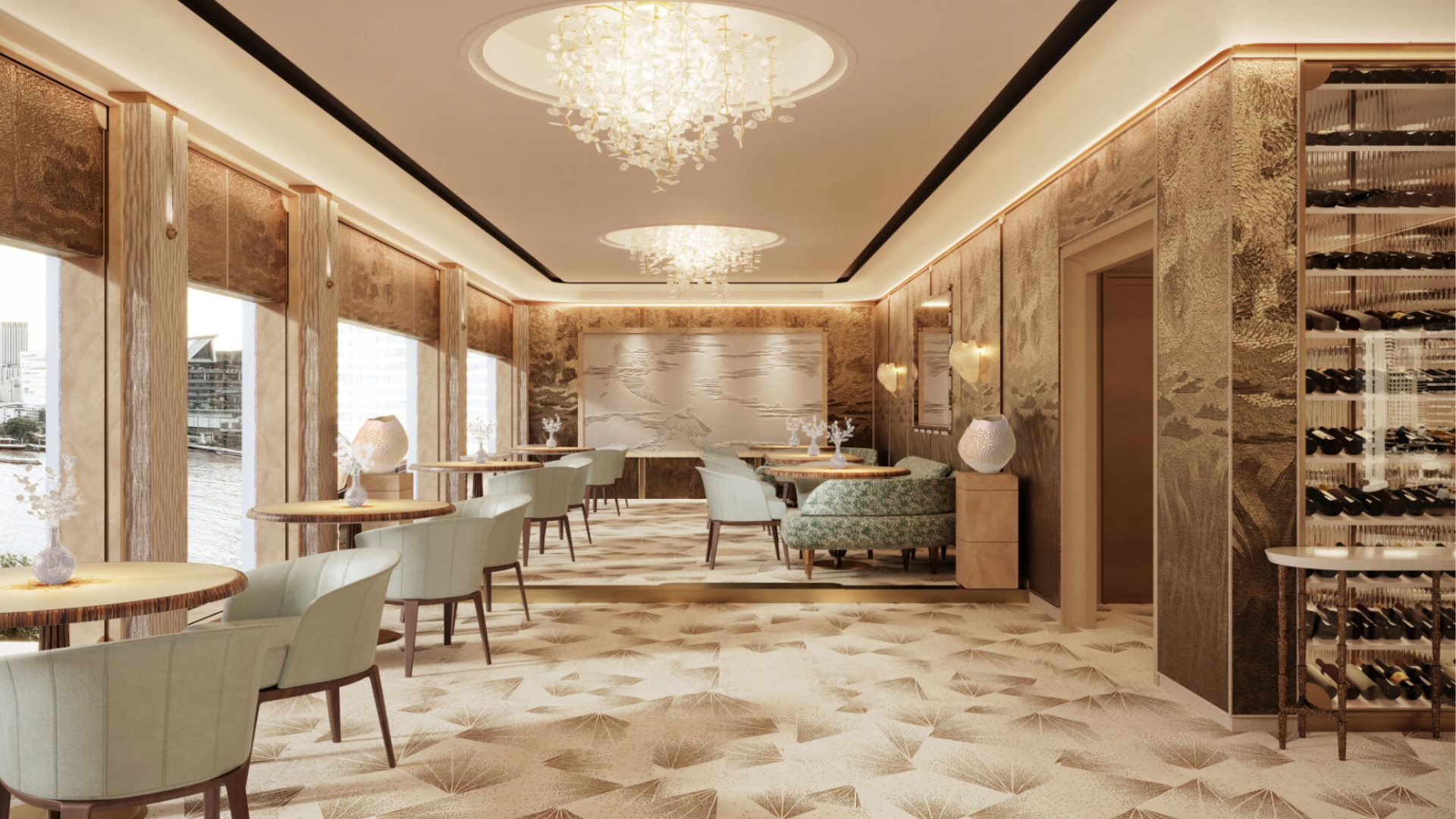 Restaurant im Mandarin Oriental Bangkok