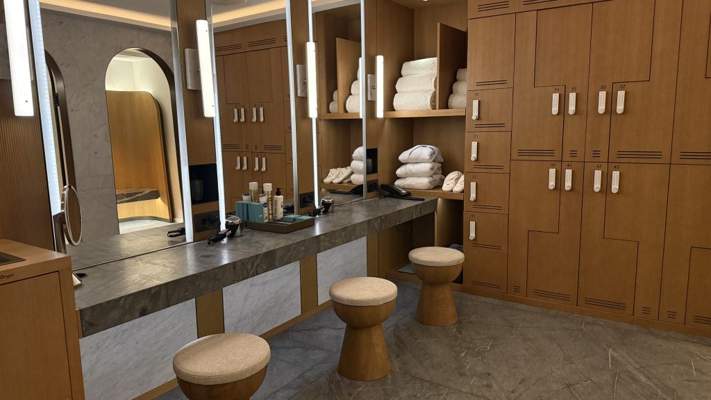 Mandarin Oriental Luzern Wellness Umkleide