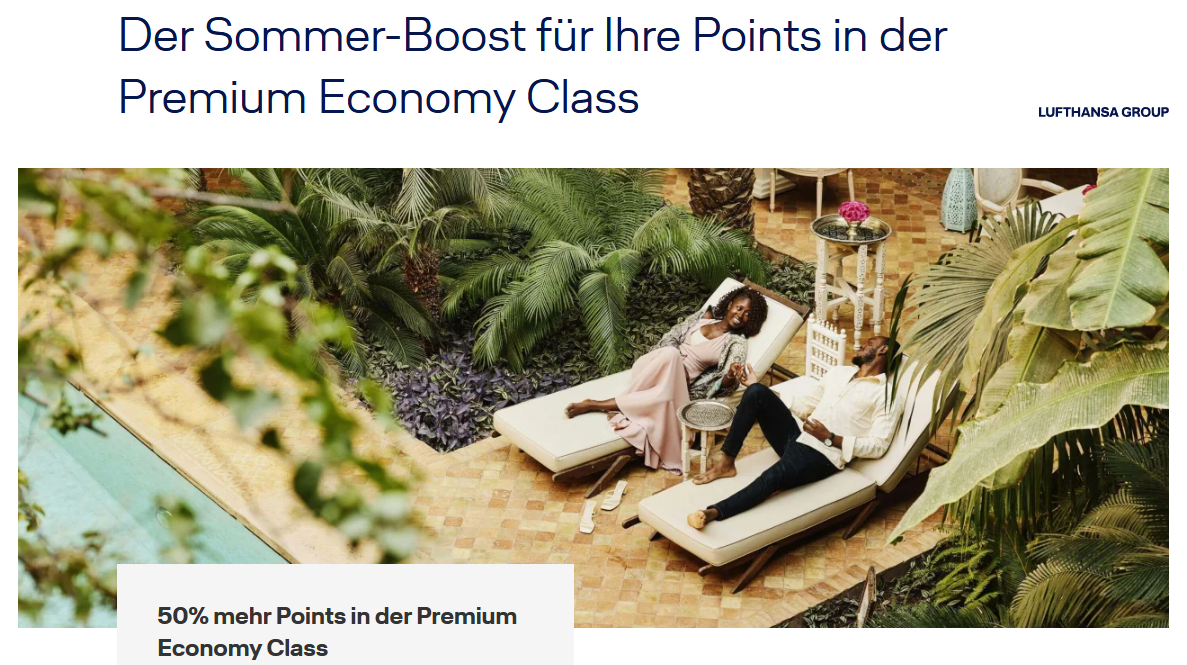 Miles More Sommer 2026 Aktion Premium Eco Mehr Points