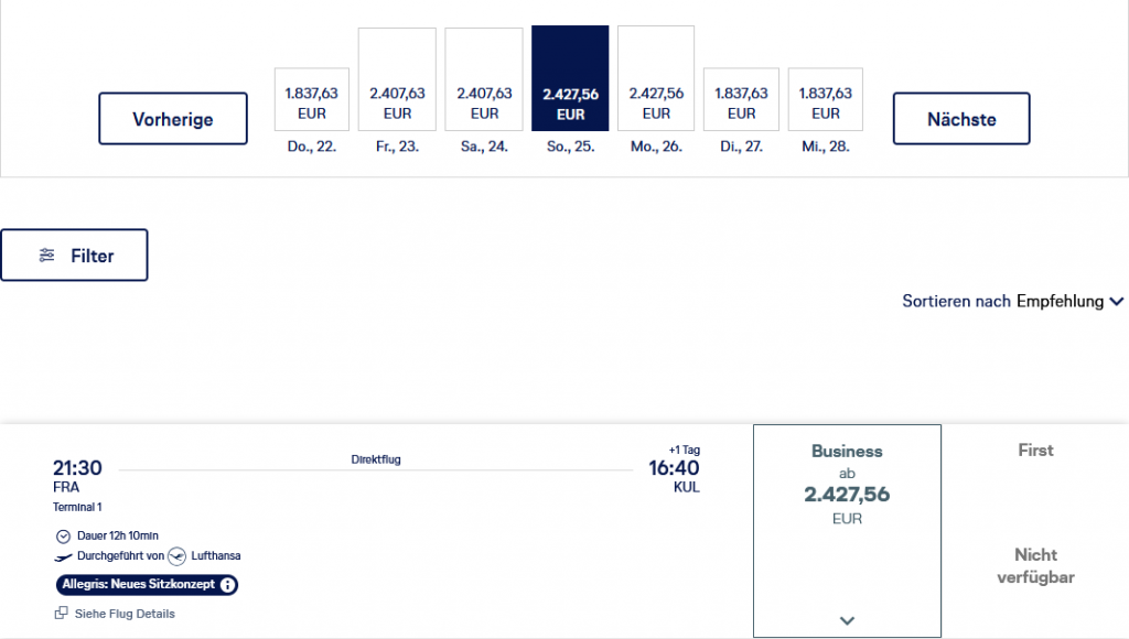 Miles And More Malaysia