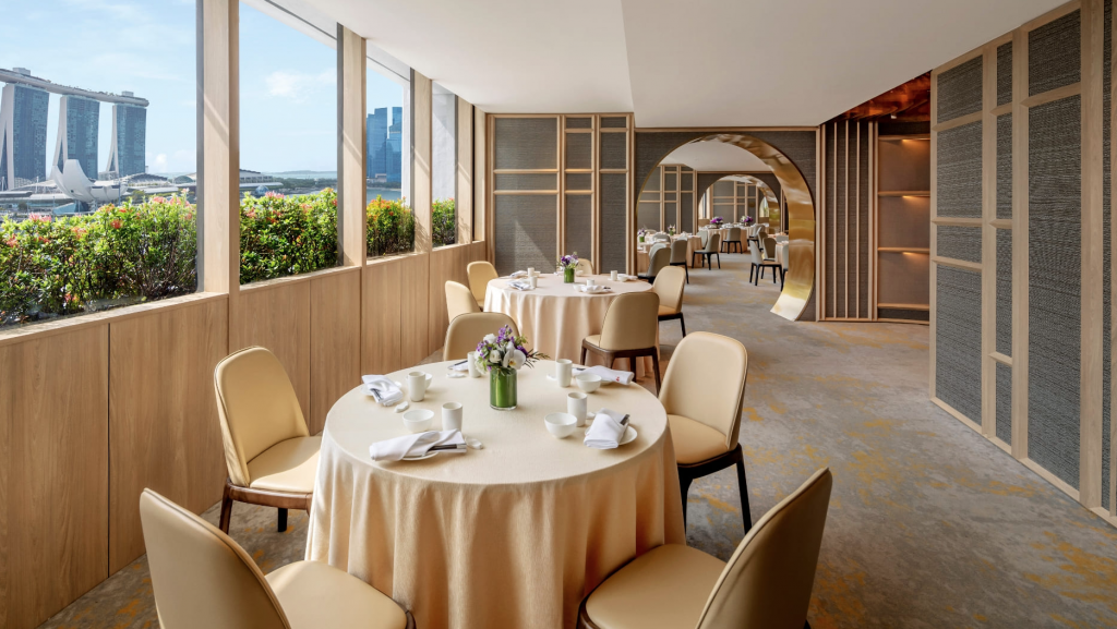 Restaurant Peach Blossoms im Parkroyal Collection Marina Bay Singapur