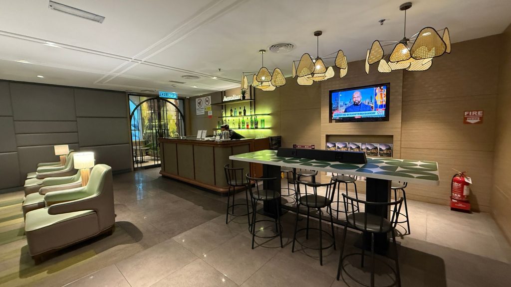 Plaza Premium Lounge Penang Blick Auf Die Bar