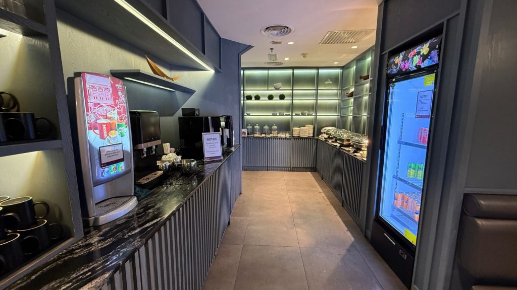 Plaza Premium Lounge Penang Getraenkeauswahl