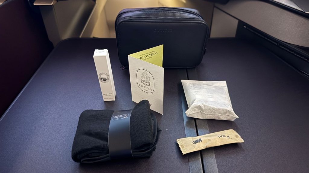 Qatar Airways QSuite Business Class Amenity Kit