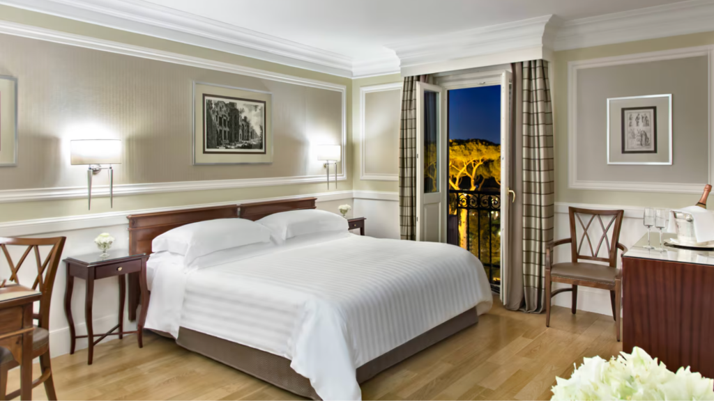 Rome Marriott Grand Hotel Flora Superior Zimmer