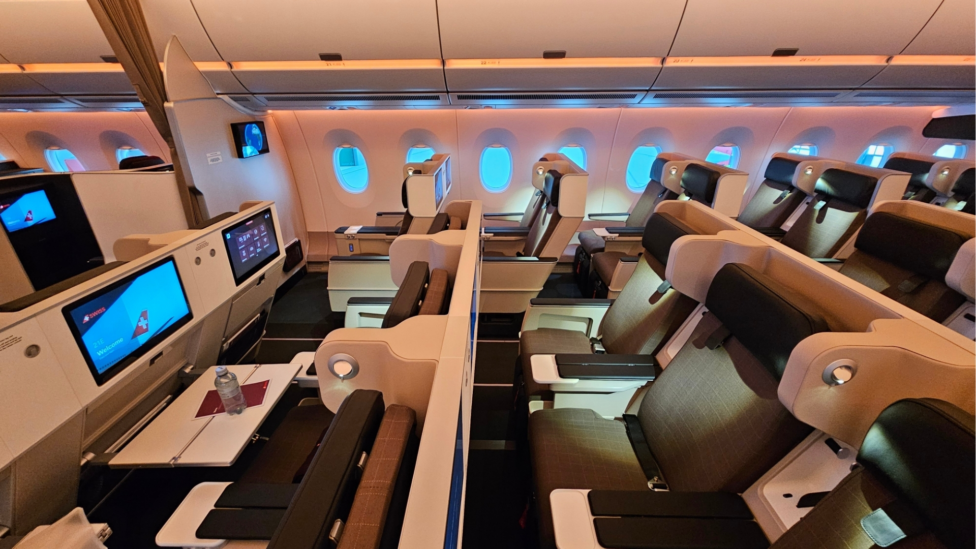 Swiss A350 Senses PremEco