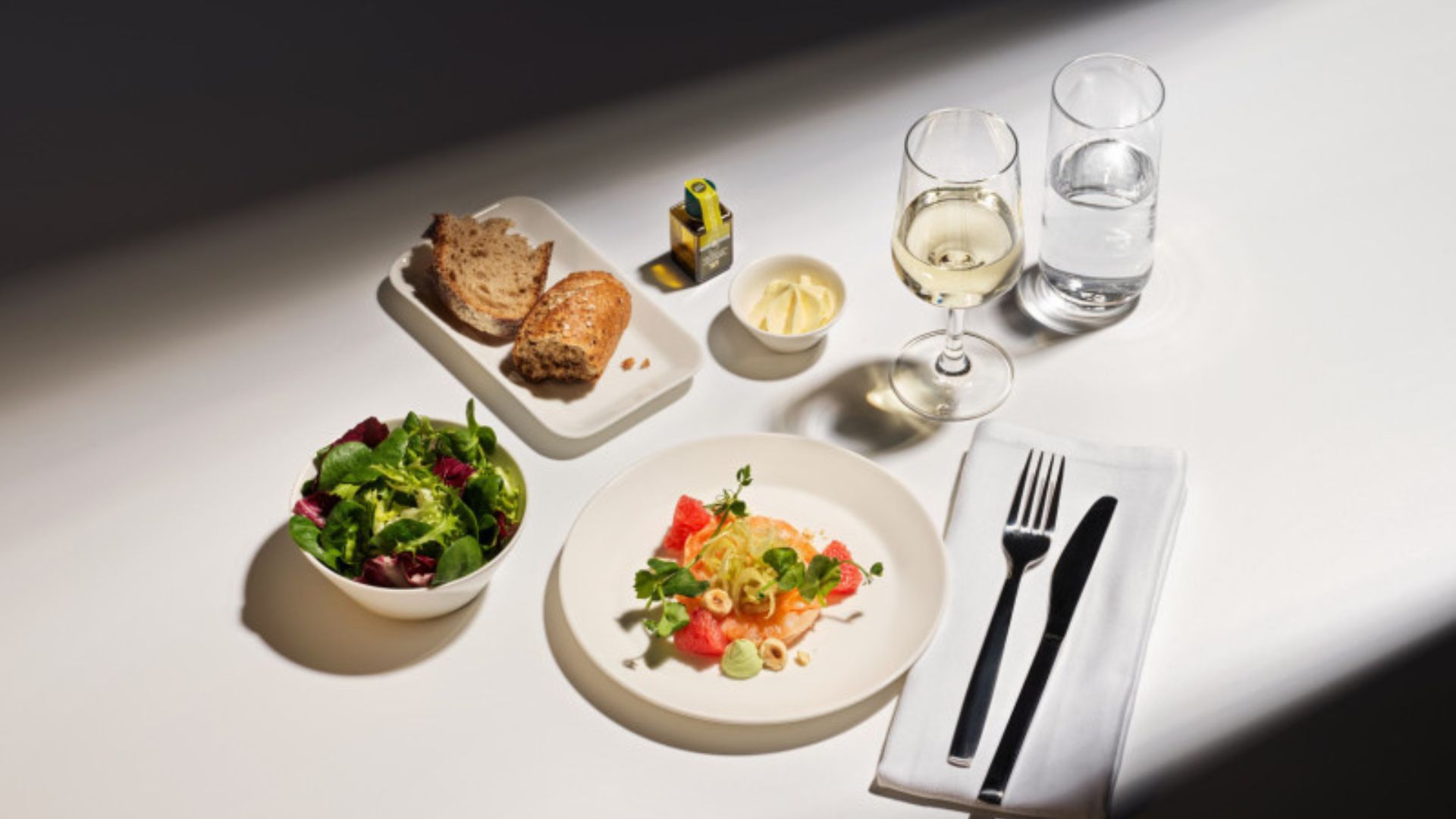 Swiss Business Class Menüs Rolf Fuchs