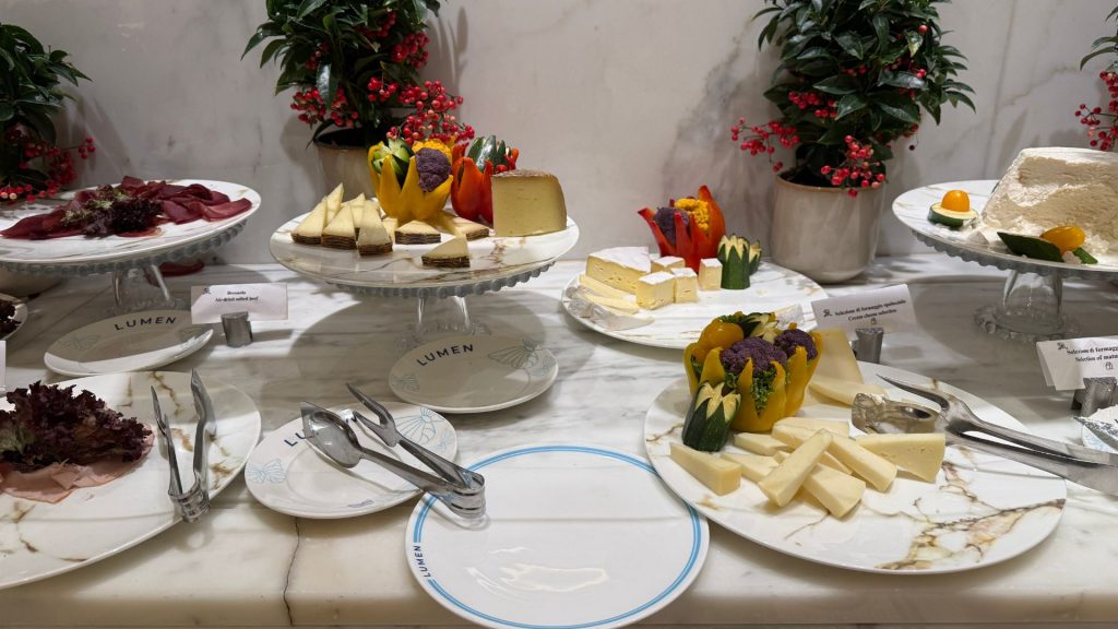 The St. Regis Rome Kaeseauswahl