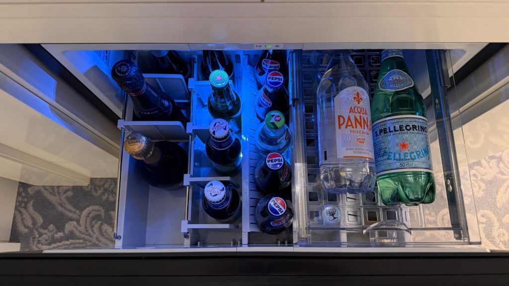 The St. Regis Rome Minibar 2