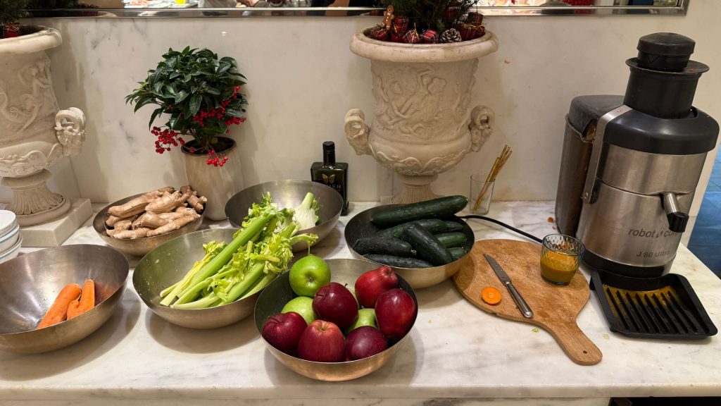 The St. Regis Rome Saftpresse