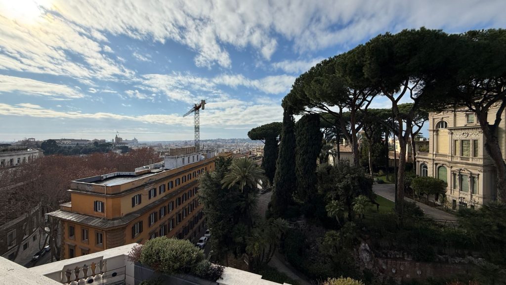 W Rome Blick Rooftop