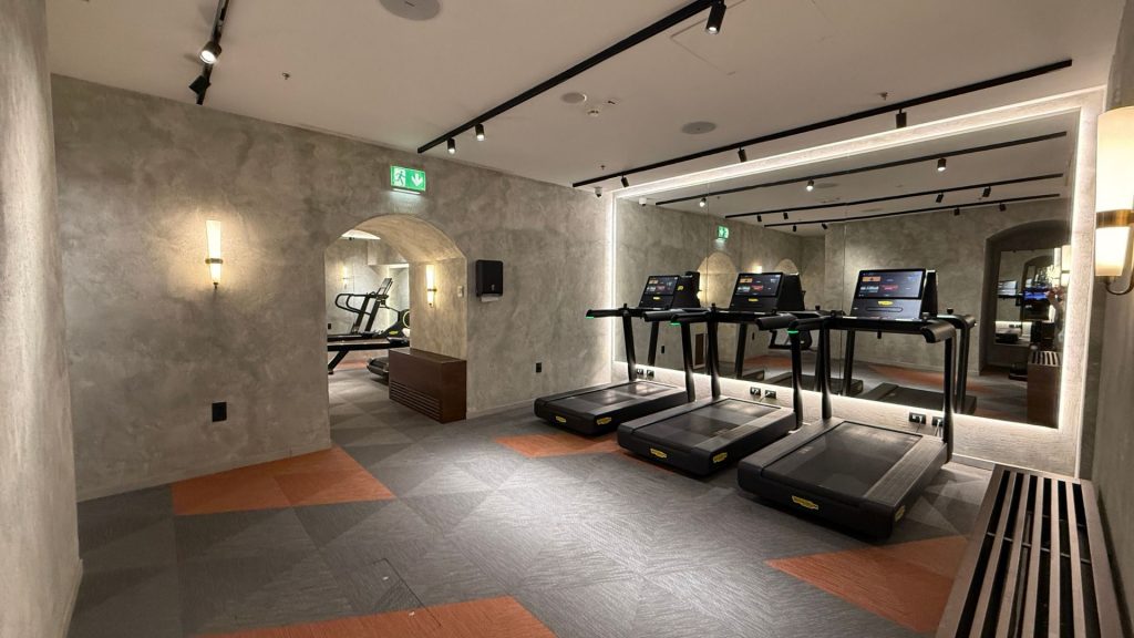 W Rome Fitnessraum Laufbaender