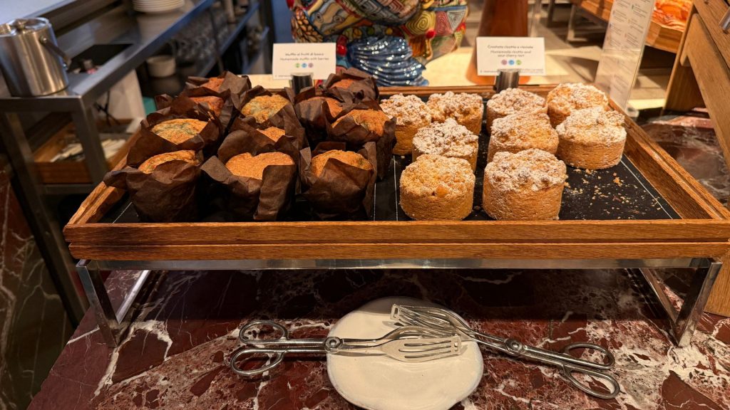 W Rome Kuchen Buffet