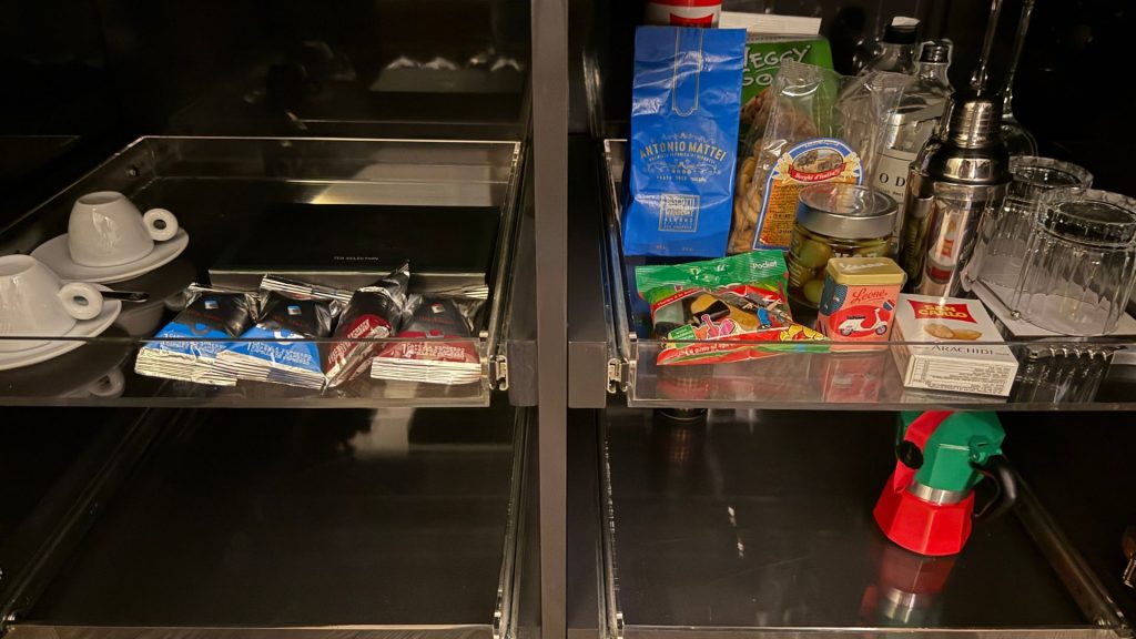 W Rome Minibar 2