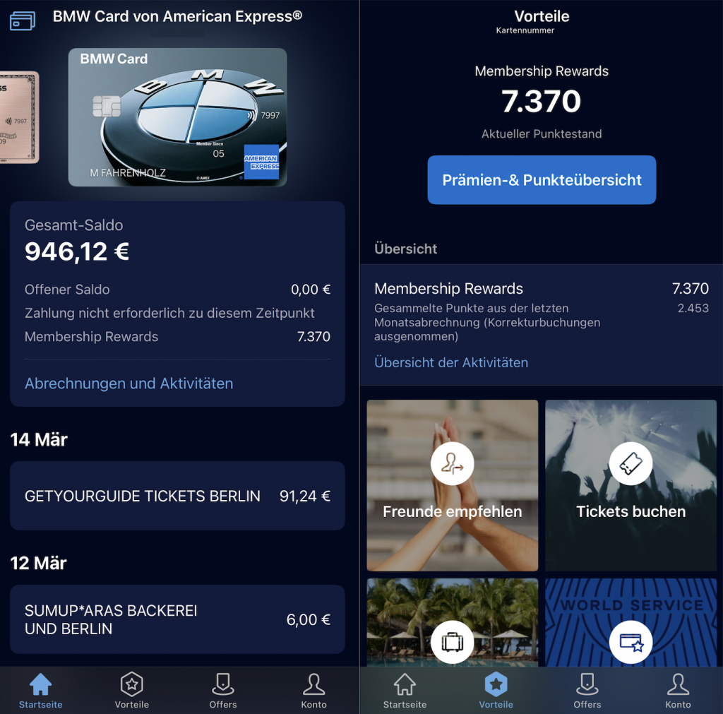 Bmw Card Erfahrungen