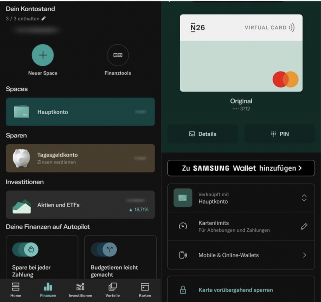Erfahrungen N26depot