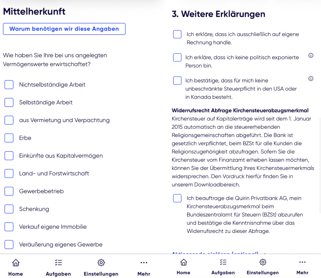 Tagesgeld Quirion Erfahrungen