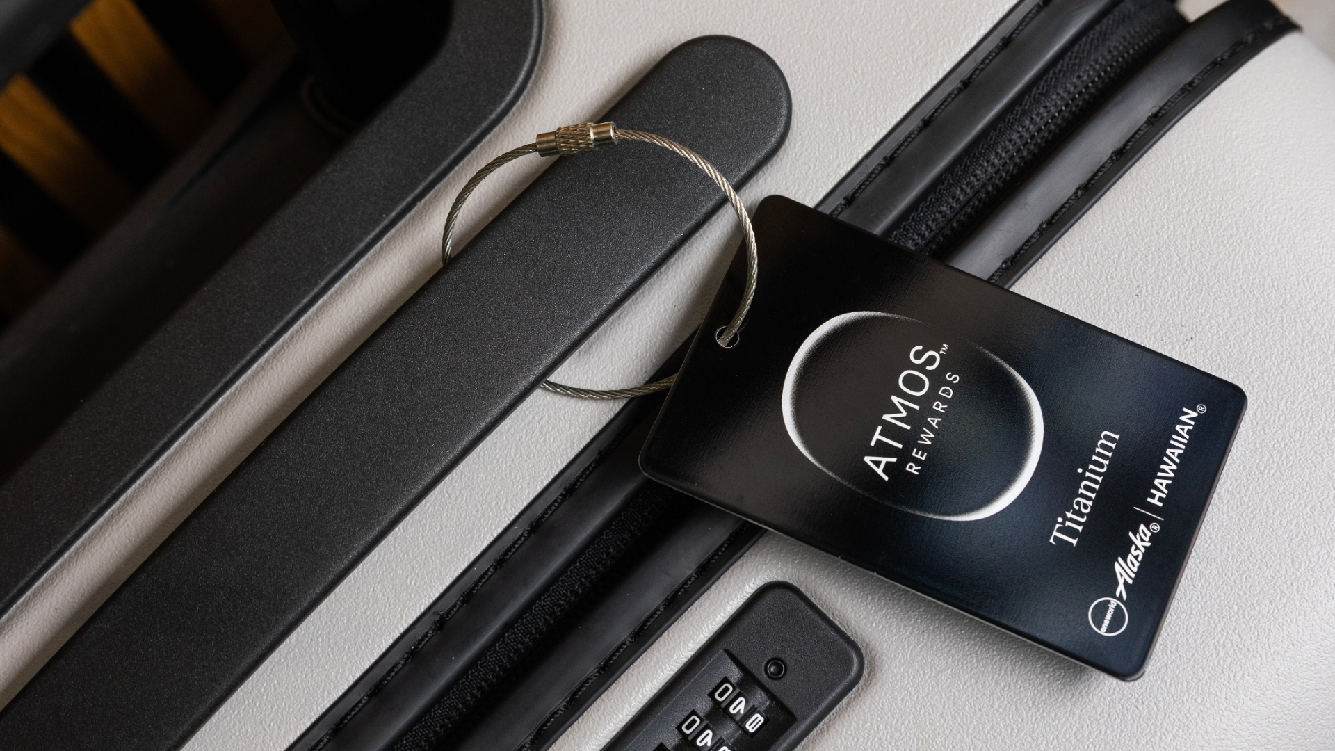 Atmos Rewards Titanium Bag Tag