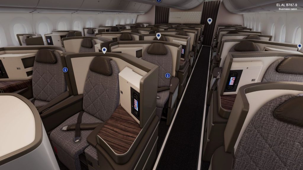 El Al Boeing 787 9 Business Class