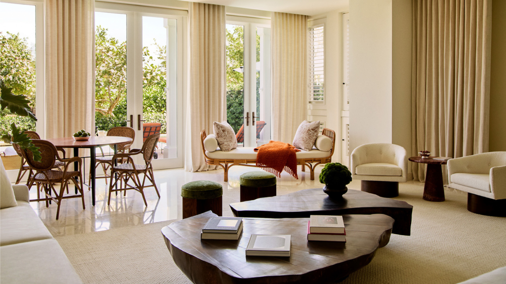 Four Seasons Hotel At The Surfclub Beachfront Villa Wohnzimmer