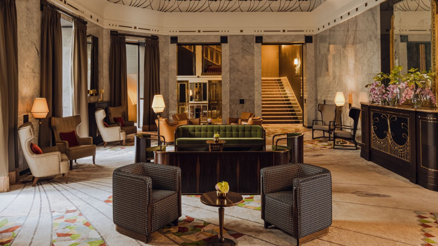Hotel Bristol Warschau Lobby
