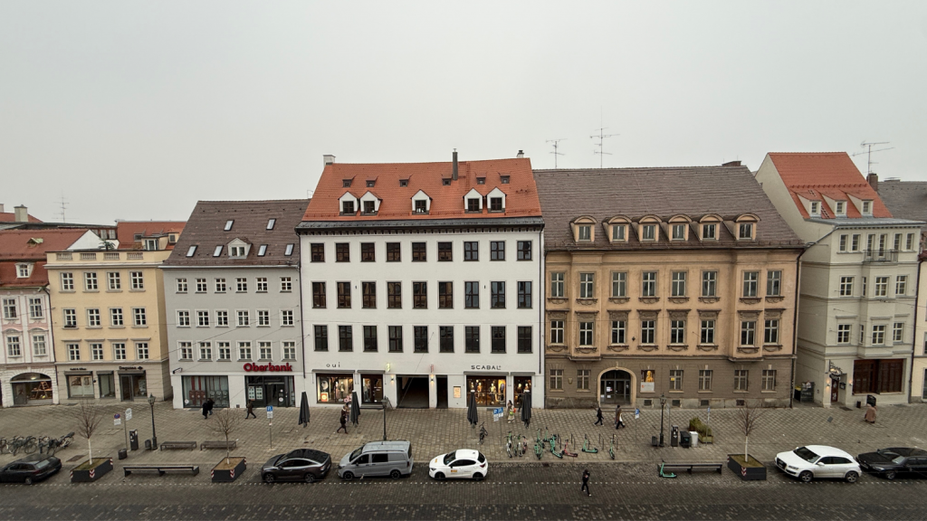 Hotel Maximilians Augsburg Ausblick