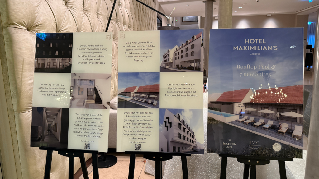 Hotel Maximilians Augsburg Rooftop Suiten