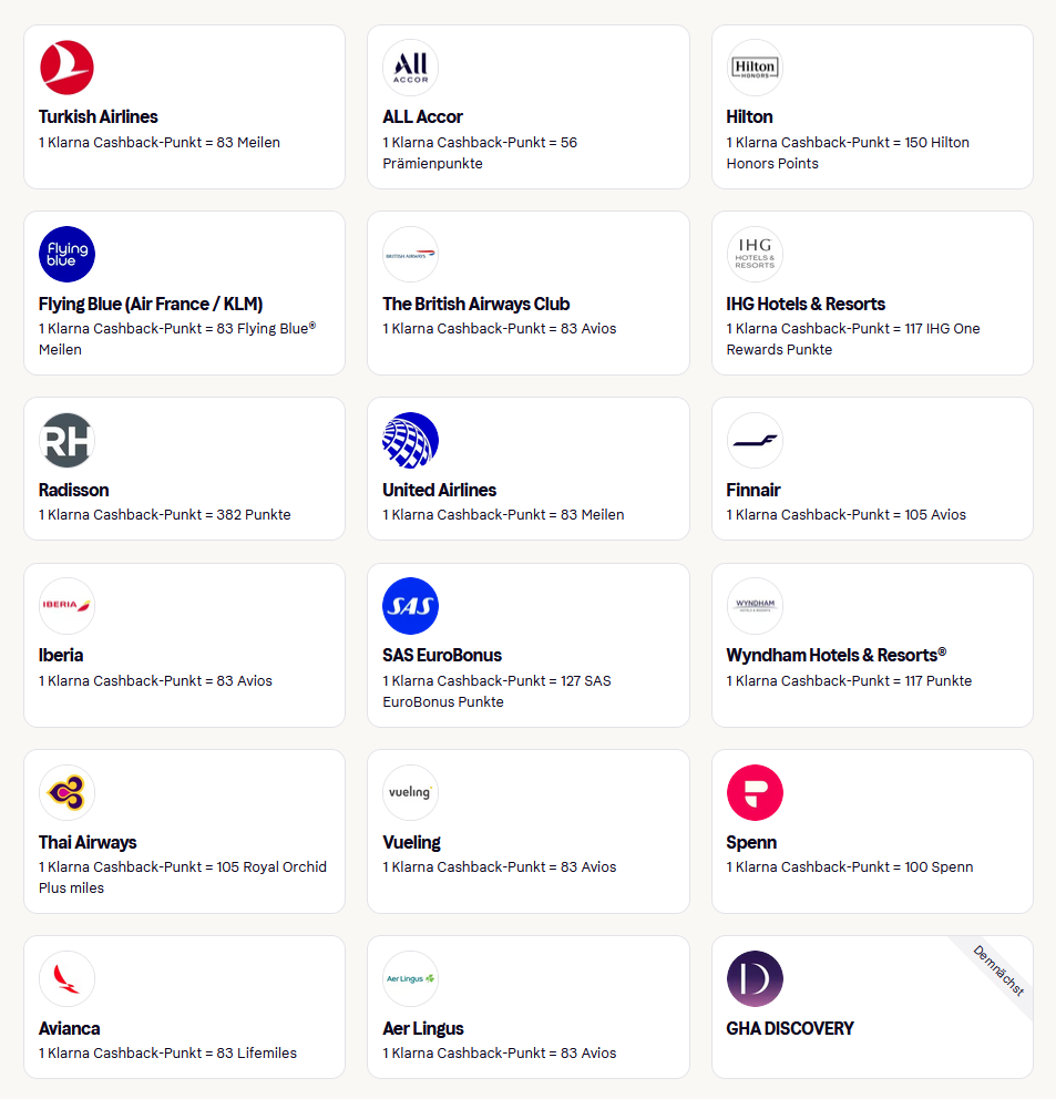 Klarna Cashback Partner April 2026