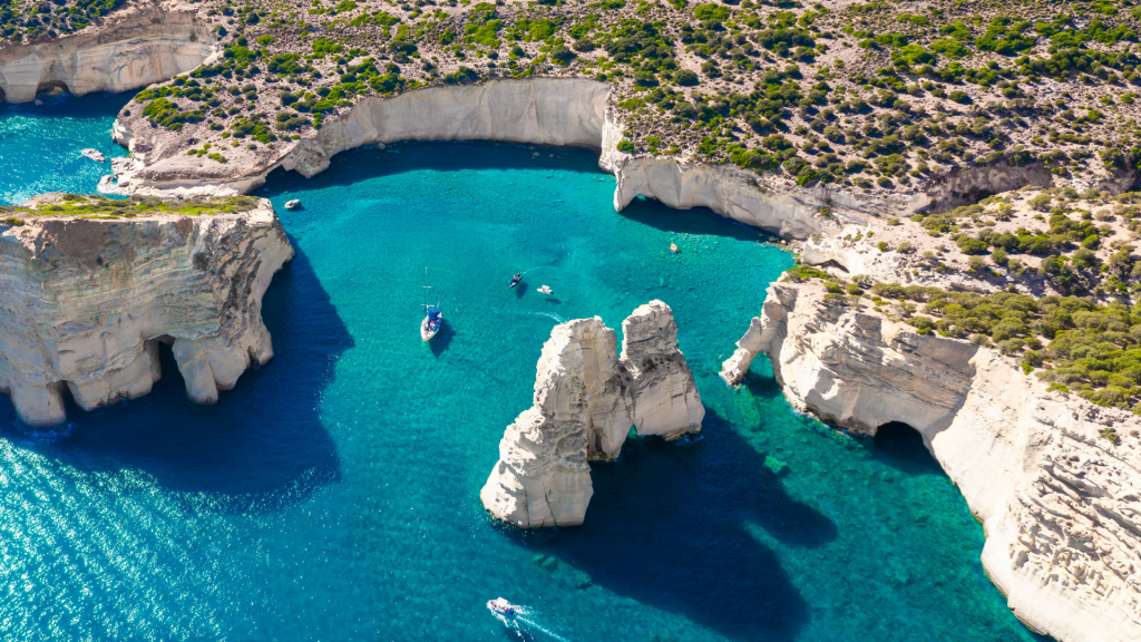 Kleftiko Bay Milos Griechenland