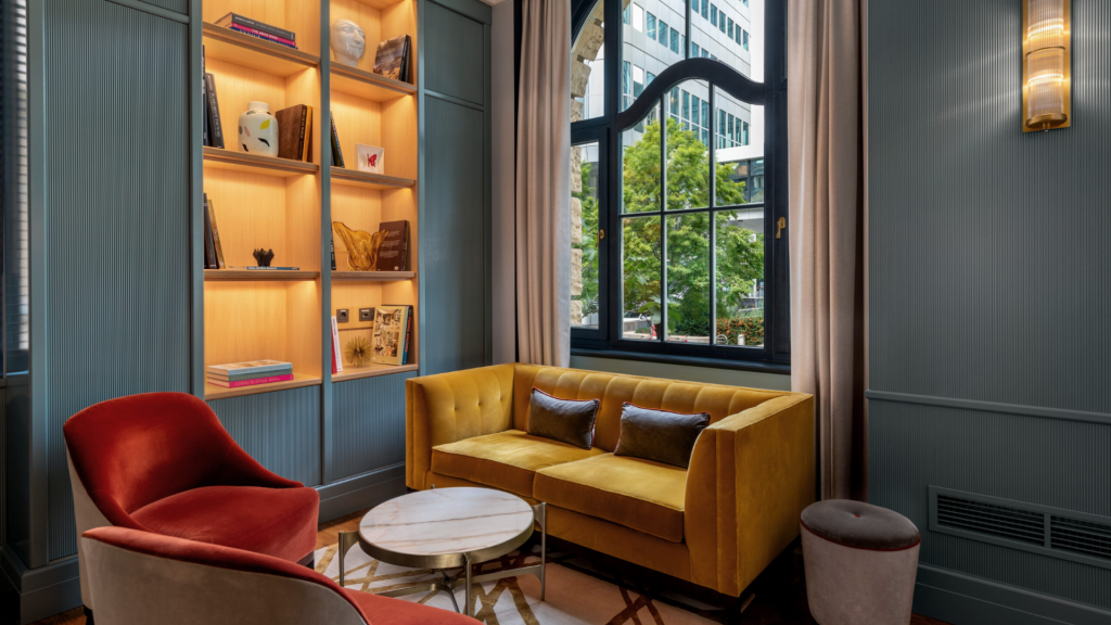 LUME Boutique Hotel Frankfurt Salon