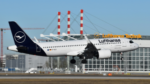 Lufthansa Am Flughafen Muenchen