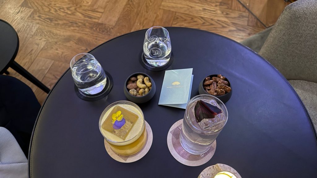 Mandarin Oriental Lutetia Paris Bar Drinks Snacks