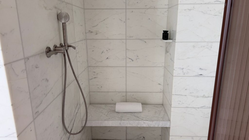 Mandarin Oriental Lutetia Paris Dusche Sitzplatz