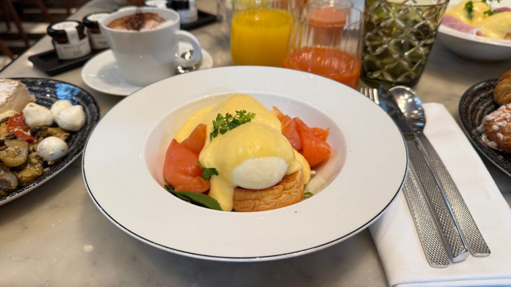 Mandarin Oriental Lutetia Paris Eggs Benedict