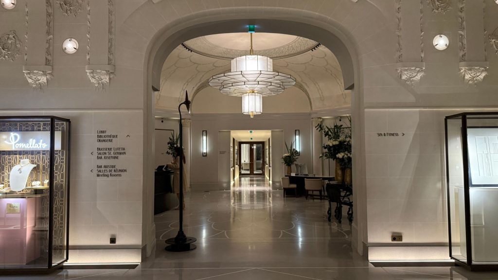 Mandarin Oriental Lutetia Paris Eingangsbereich