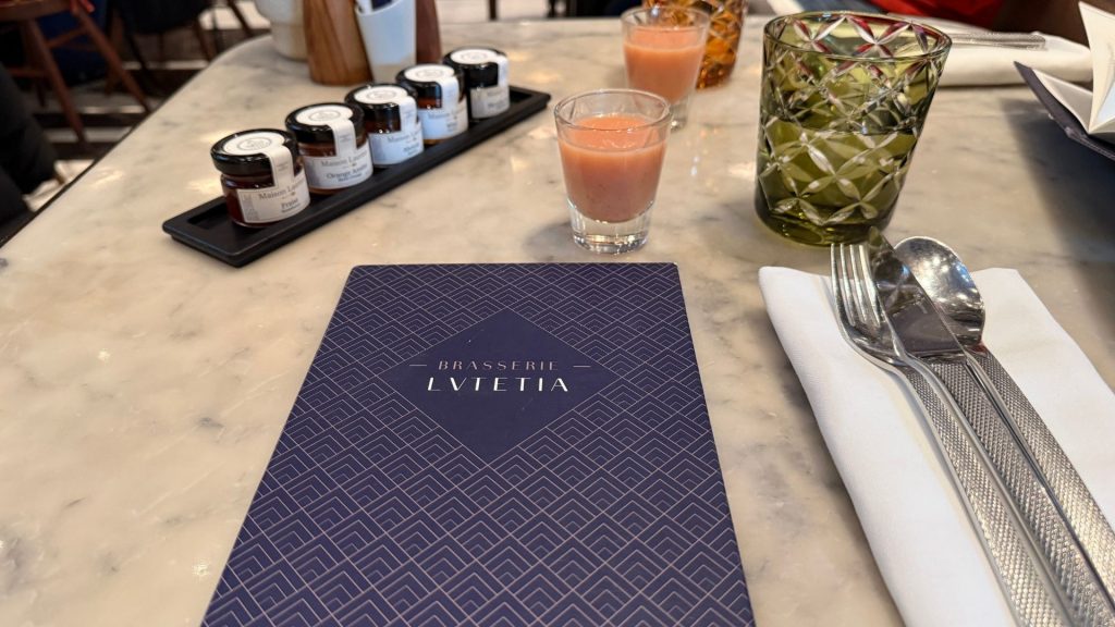 Mandarin Oriental Lutetia Paris Fruehstueckskarte