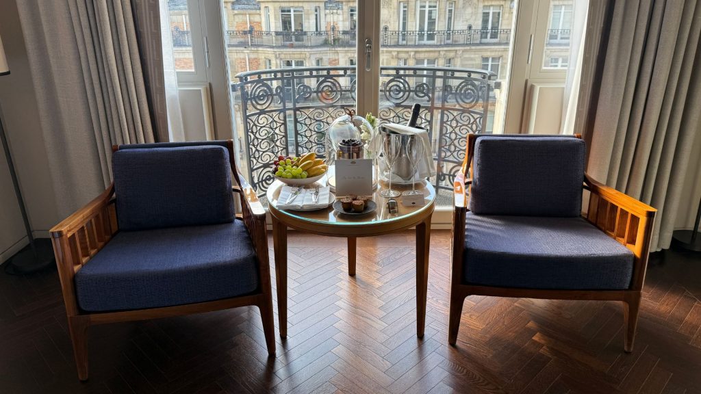Mandarin Oriental Lutetia Paris Schlafzimmer Sitze 2